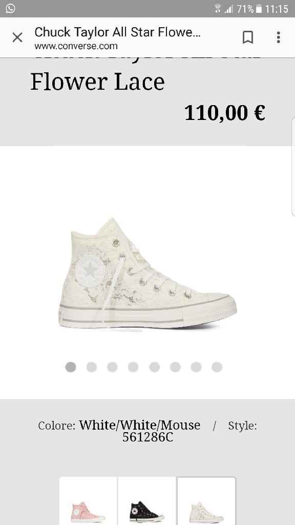 Tacchi in chiesa ma Converse al ricevimento, vi piacciono? - 1