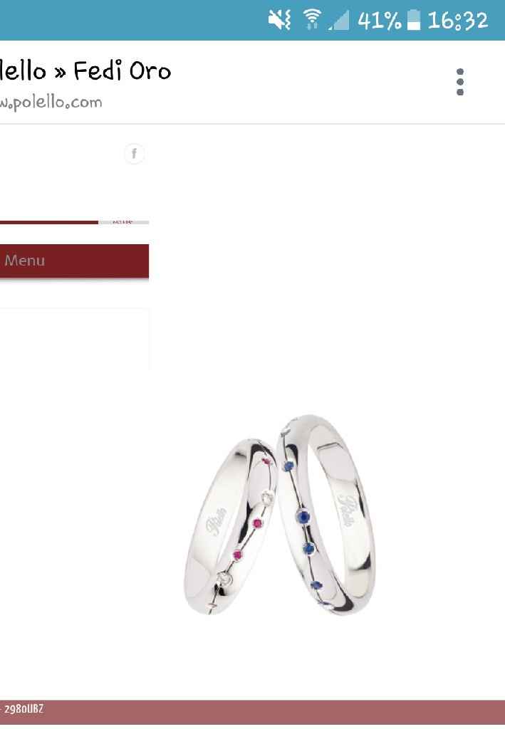 Fedi bianche, oro o rosa? - 1