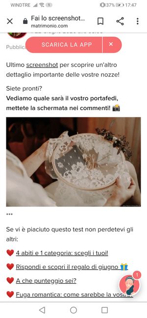 Fai lo screenshot e scopri il tuo portafedi - 1