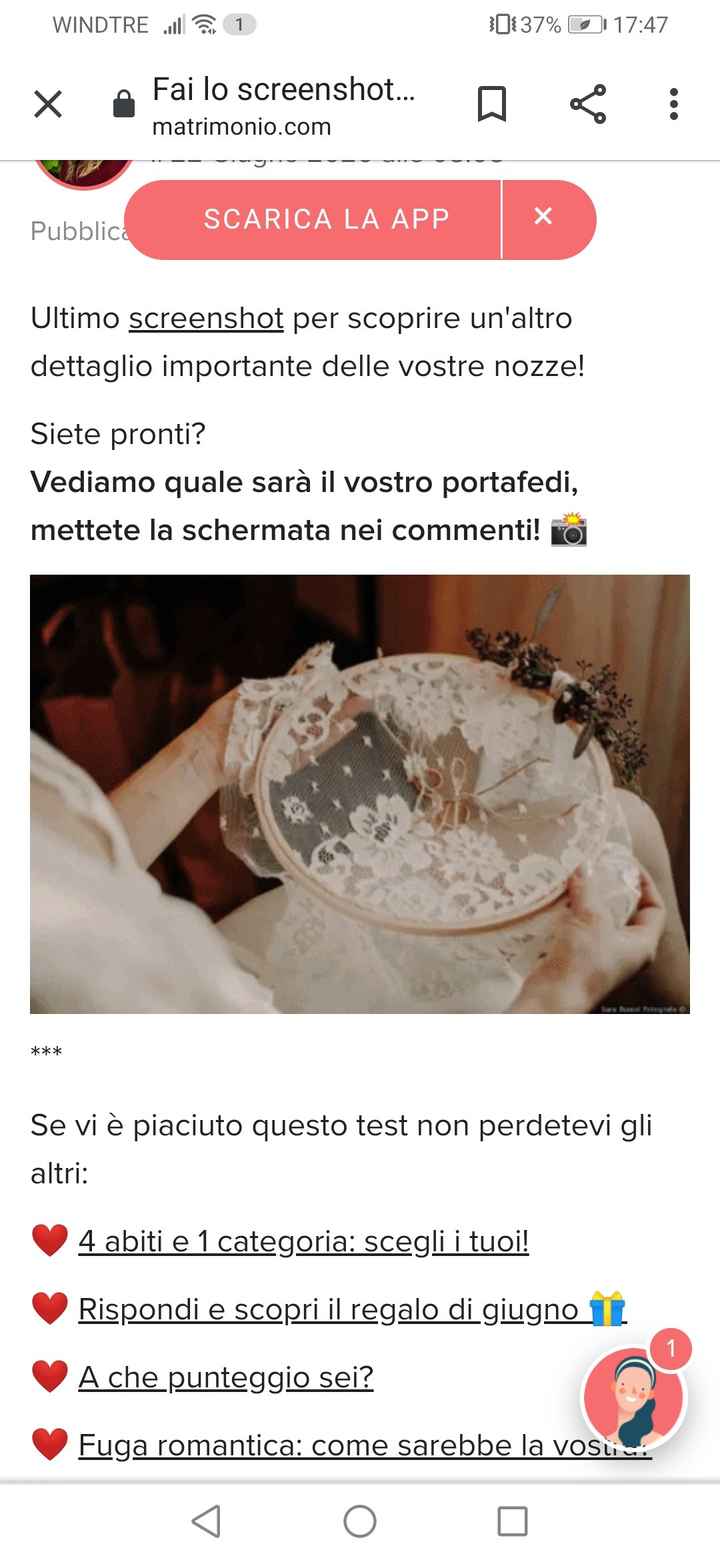 Fai lo screenshot e scopri il tuo portafedi - 1