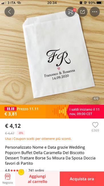 Sacchetti per la confettata 3