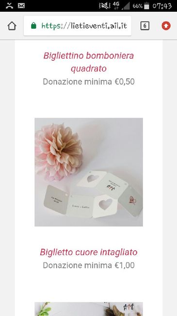 Be positive! Avete fatto stampare bigliettini per i confetti on line? - 1
