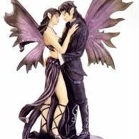 questa sarà la nostra fata dell'amore che sarà il nostro centrotavola e cake topper