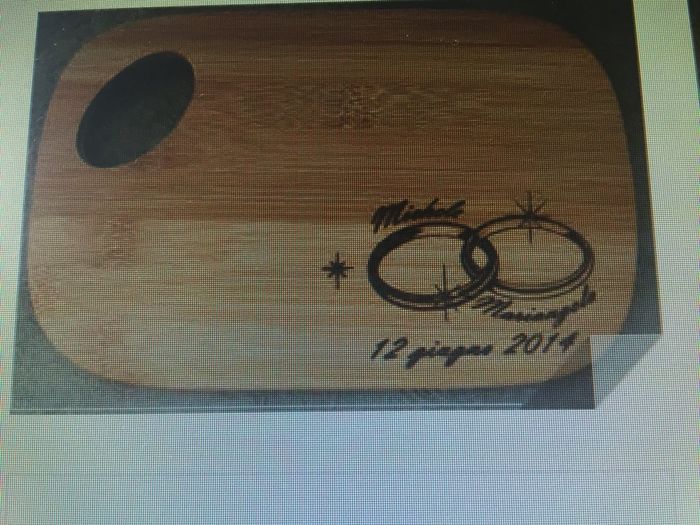 Bomboniere-taglieri personalizzati - 1