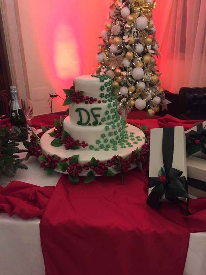 Torta per la promessa di matrimonio - 1