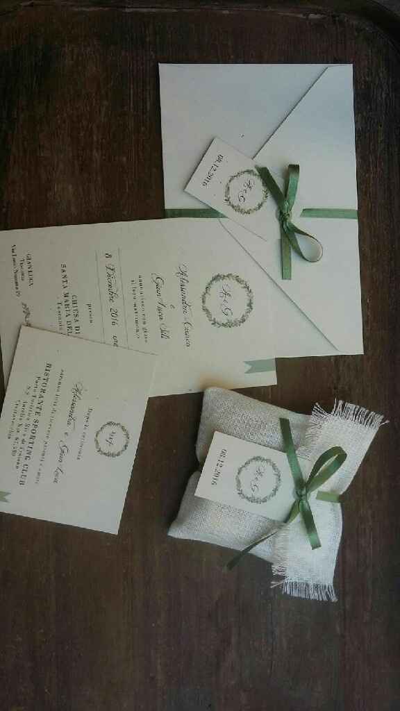 Finalmente sono arrivate  le partecipazioni - 2