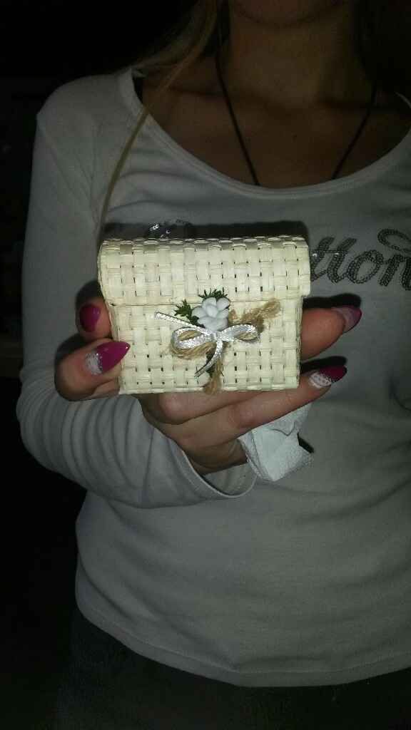 Il nostro sacchetto portaconfetti per la promessa - 2