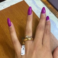 Buonasera sposine quale delle due fedi mi consigliate? Io sono molto indecisa la prima e 5 grammi la