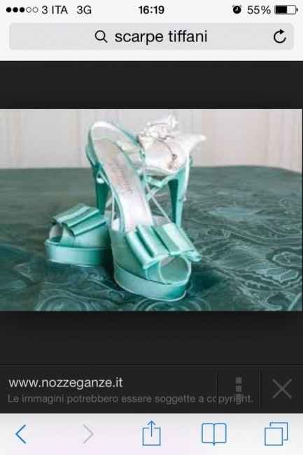 Scarpe color tiffany - 1