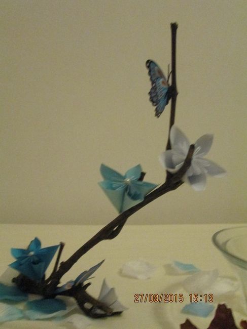 dettaglio tavolo confettata