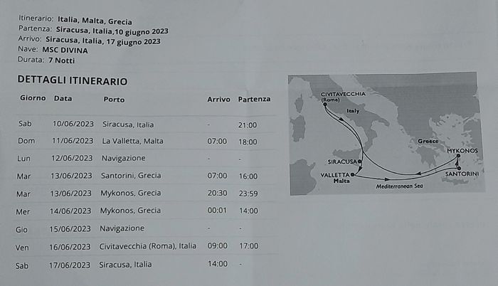 Crociera Msc Mediterraneo - 1