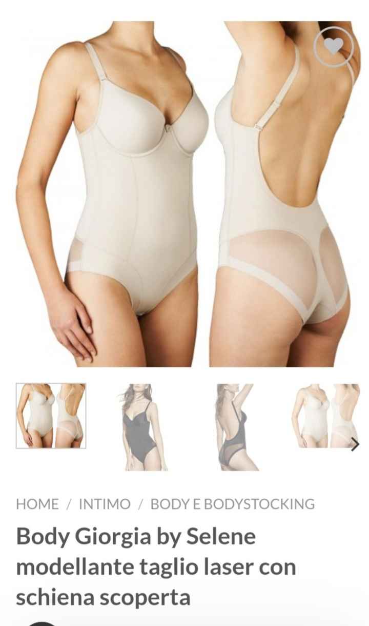 Body sposa scollato - 1