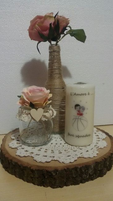Centro tavola shabby - 1