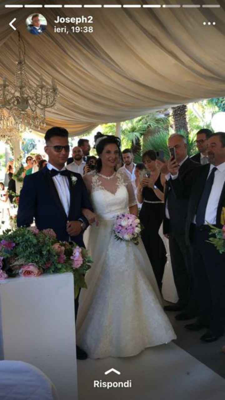 9 luglio 2022 dopo 6 anni abbiamo detto Sì! Mia figlia è stata la mia testimone mio mi ha accompagna