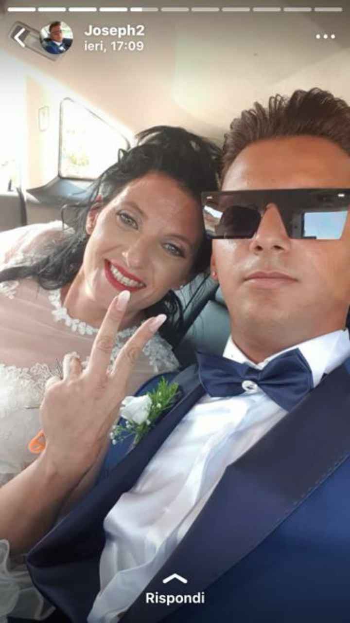 9 luglio 2022 dopo 6 anni abbiamo detto Sì! Mia figlia è stata la mia testimone mio mi ha accompagna
