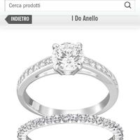 Anello swarovski per fidanzamento - 1