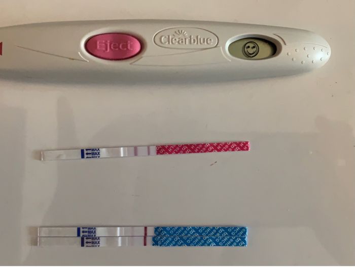 Clearblue tappo viola come test di gravidanza. - 1