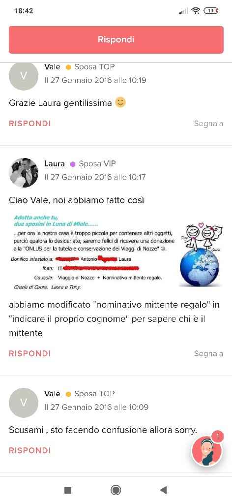 Partecipazioni con iban.. - 2