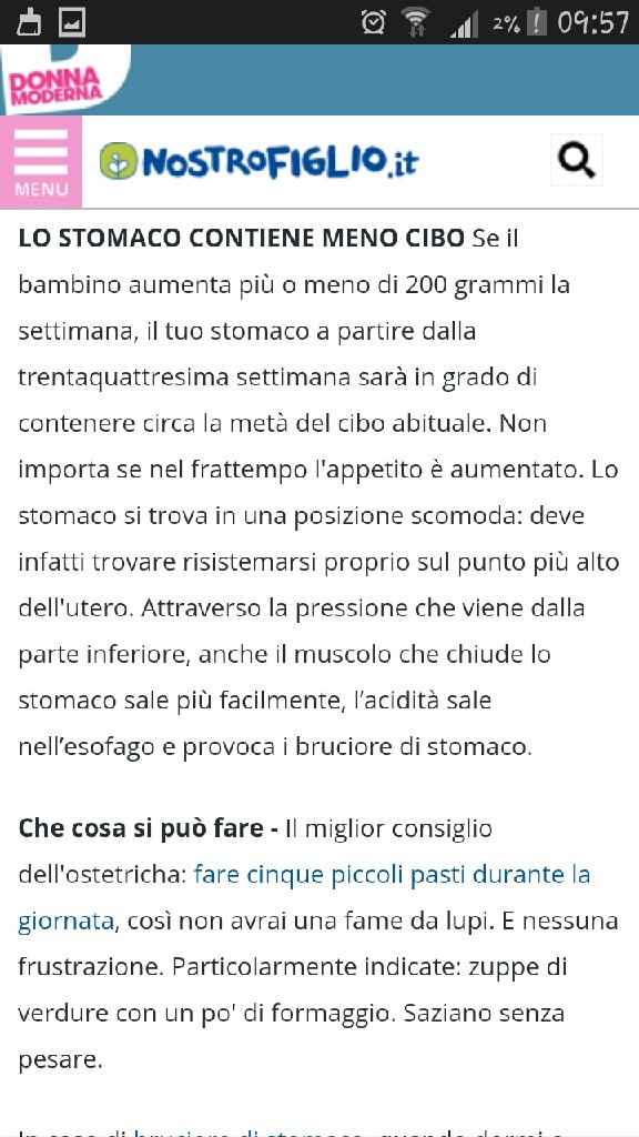 Sesto mese e digestione difficile! - 2