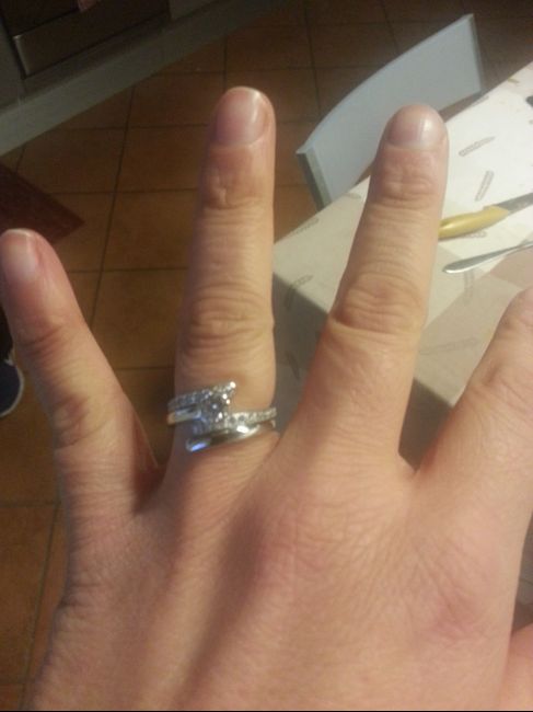 Ecco il mio anello 