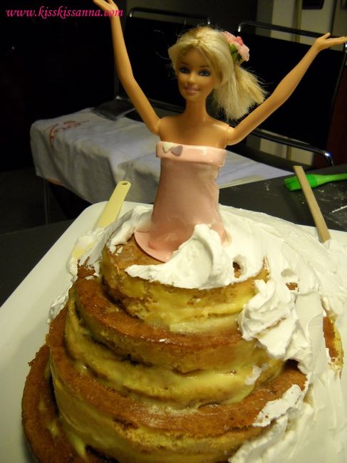 Barbie cake