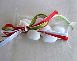 segnaposto tricolore