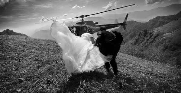 Matrimonio in elicottero