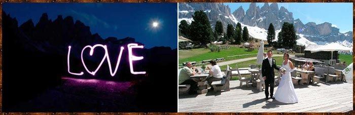 matrimonio montagna