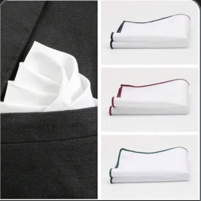 Pochette (fazzoletto da taschino) personalizzate 1
