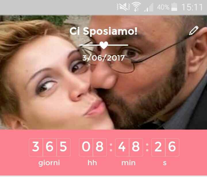 Meno 365 giorni!!!!!!!! - 1