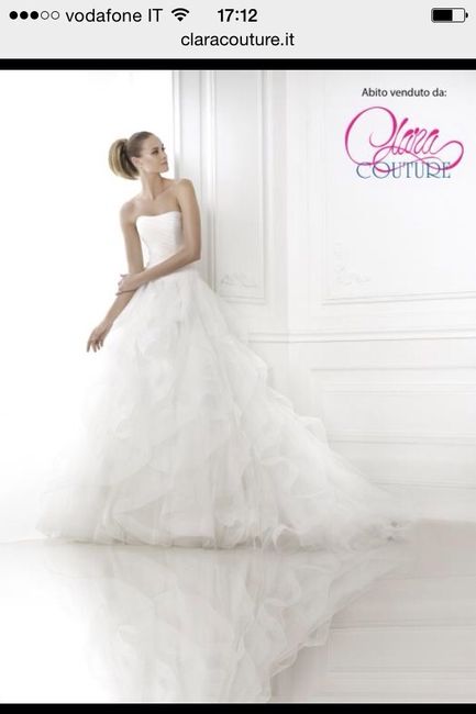 Com'è il vostro abito da sposa? condividiamo la foto? - 1