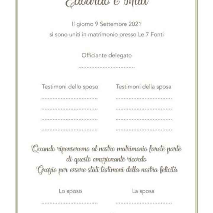 Testimoni al rito simbolico - 1