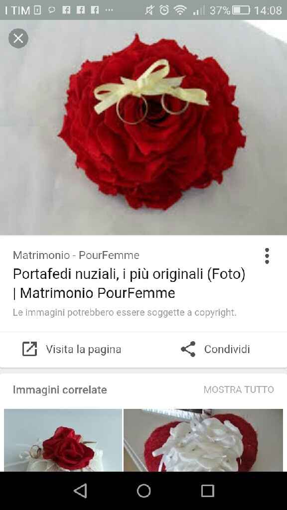 Cuscino porta fedi - 4