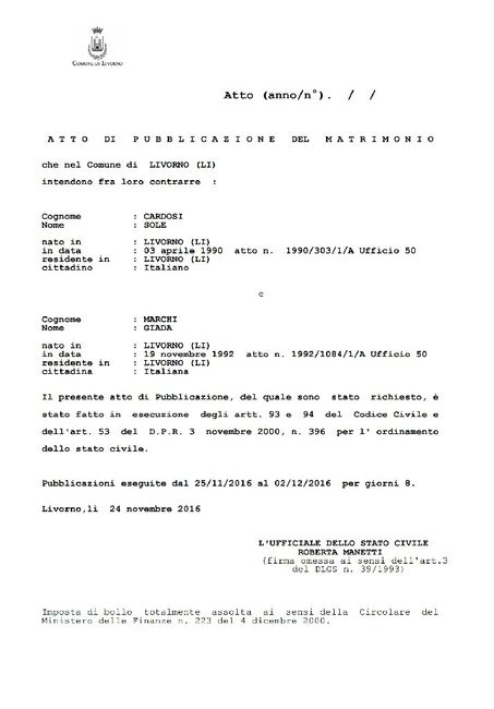 le nostre pubblicazioni