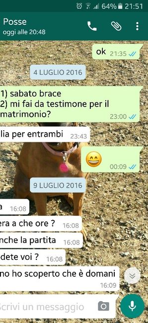 Come dire ai testimoni di nozze che li hai scelti - 1