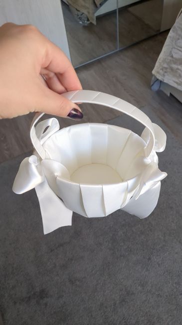 Il cesto per i petali per i nostri bimbi 1