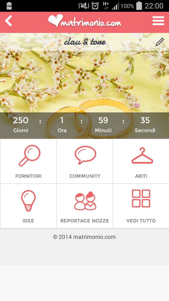 Quanto manca alle vostre nozze??? - 1