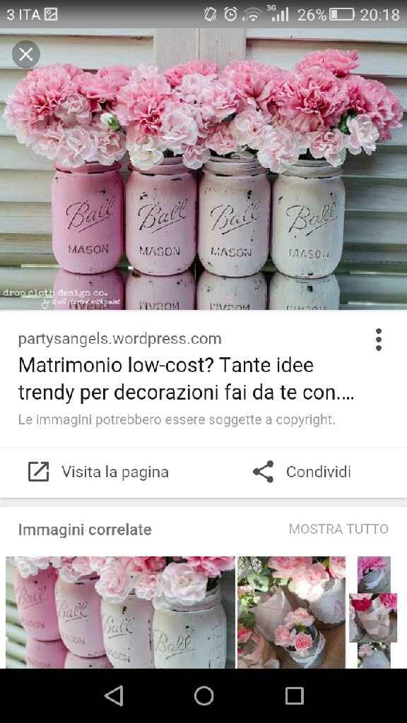 Centrotavola shabby e pon pons - 1