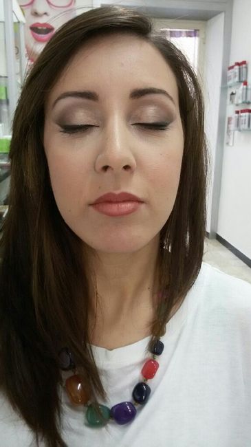 Prima prova trucco... - 3