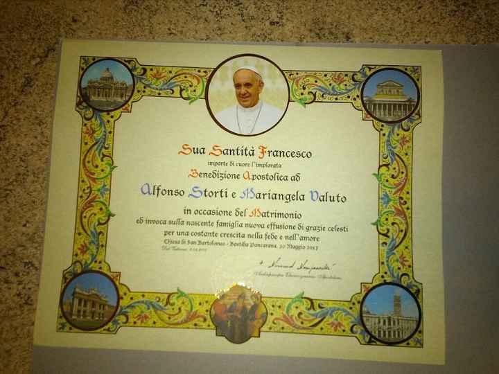 Pergamena del papa - 1