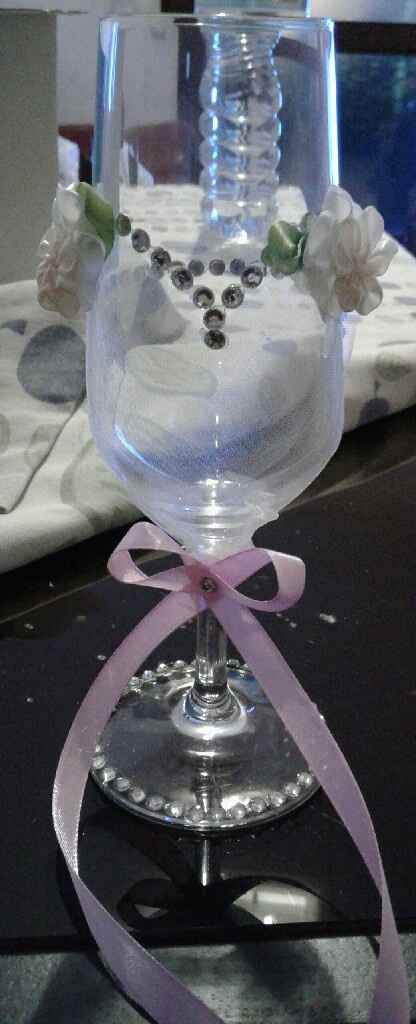 I miei bicchieri da brindisi fatti da me - 2