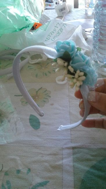 Coroncina fatta da me per piccole testimoni - 2