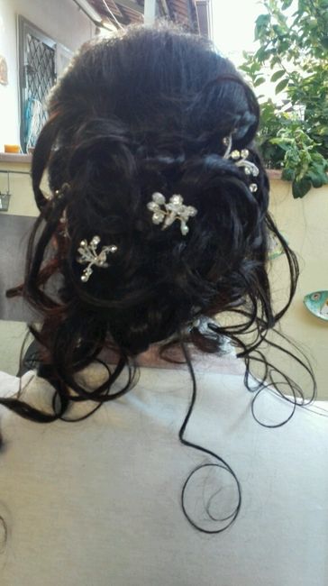 Semiraccolto sposa - 1