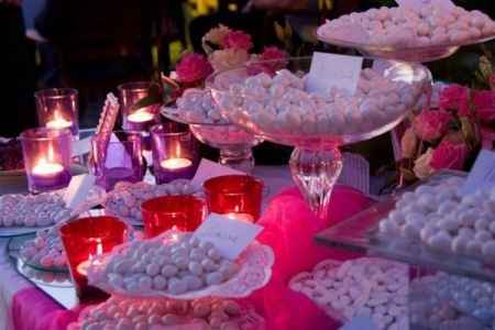 confettata rosa lilla fuxia