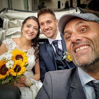 selfie con gli sposi