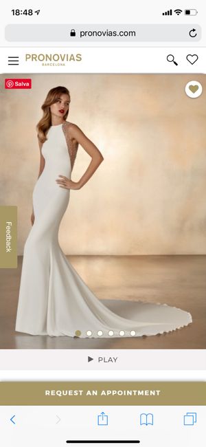 Modello abito da sposa - 1