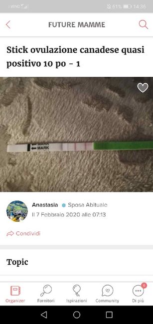 Test ovulazione positivo e ritardo 2