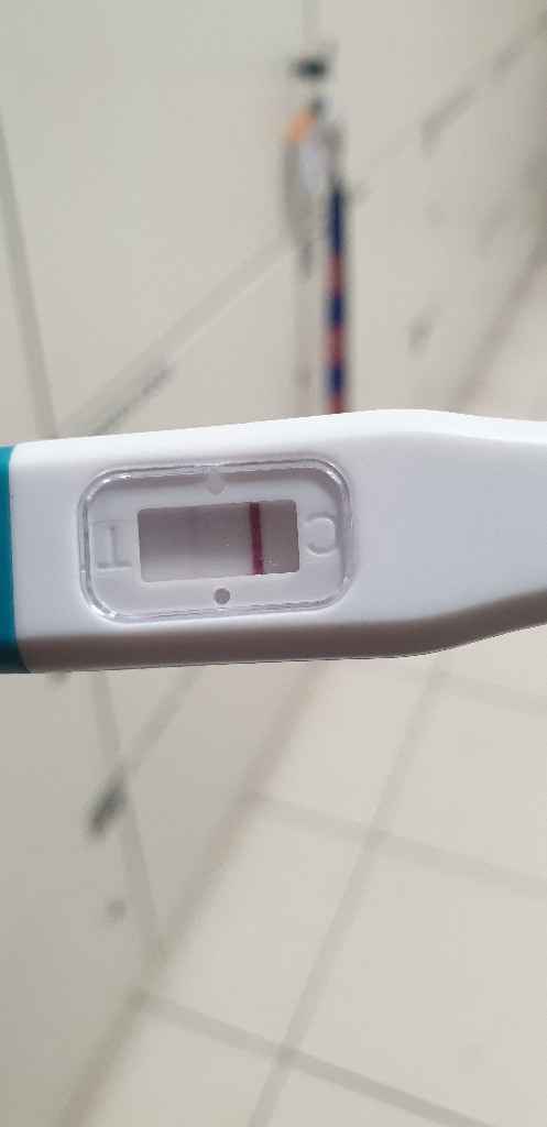 Ragazze sono in panico... cosa ne pensate? Il ciclo mi dovrebbe venire il 17 e il test l ho fatto so