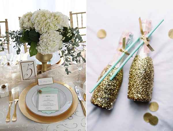 Idee per tema nozze bianco e blu - 1