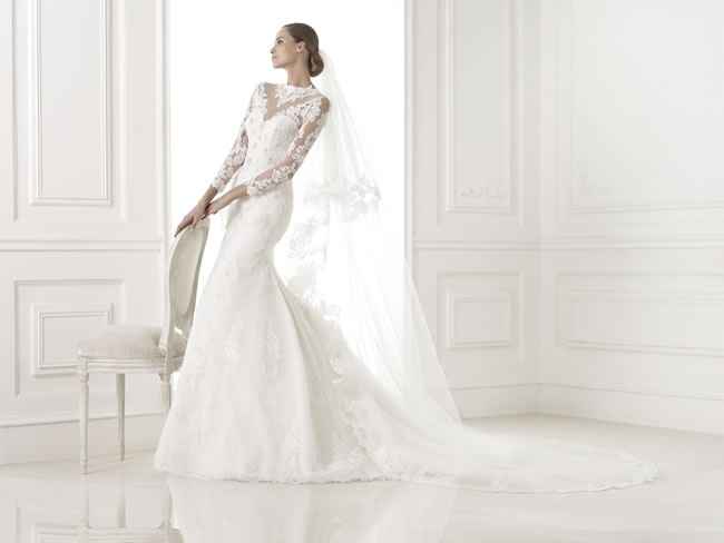Abito da sposa 17 - stile tubino (colonna) - 3